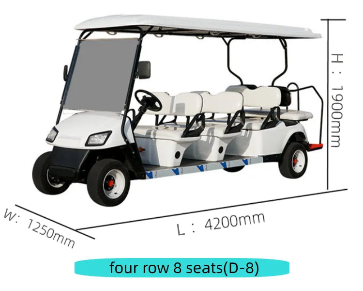 2022 Electric golf cart with lithium battery Al Super